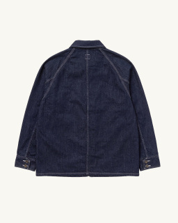 Ordinary Fits - Veste Coverall One wash - Indigo - allanjoseph