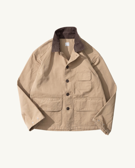 Ordinary Fits - Hunting Jacket - Camel - allanjoseph