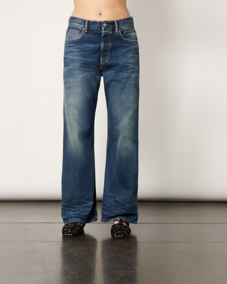Acne Studios - Jean ample 2021F Mid Blue - allanjoseph