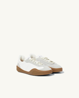 Acne Studios - Sneakers Bars W white/brown - allanjoseph