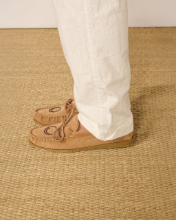 Chamula - Mocassins Smiley - Daim - Homme - allanjoseph