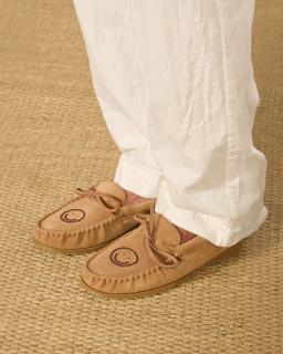 Chamula - Mocassins Smiley - Daim - Homme - allanjoseph