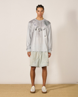 Acne Studios - Jersey à logo - Gris - allanjoseph