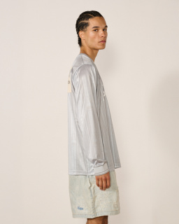 Acne Studios - Jersey à logo - Gris - allanjoseph