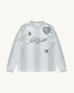 Acne Studios - Jersey à logo - Gris - allanjoseph