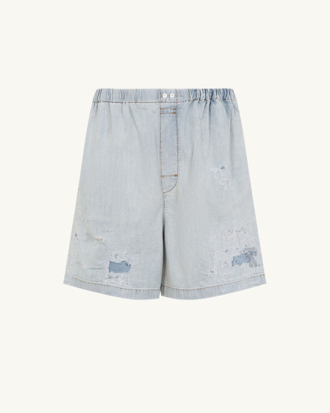 Acne Studios - Denim Shorts - Light Blue - allanjoseph