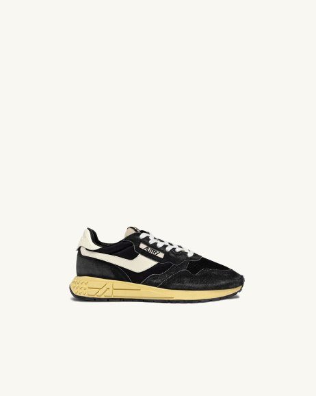 Autry - Reelwind Low - Black/Ivory - Men - allanjoseph