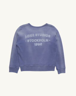 Acne Studios - Sweat logo - Bleu - allanjoseph