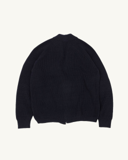 Batoner - Cardigan Signature - Navy - allanjoseph