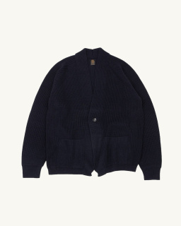 Batoner - Cardigan Signature - Navy - allanjoseph