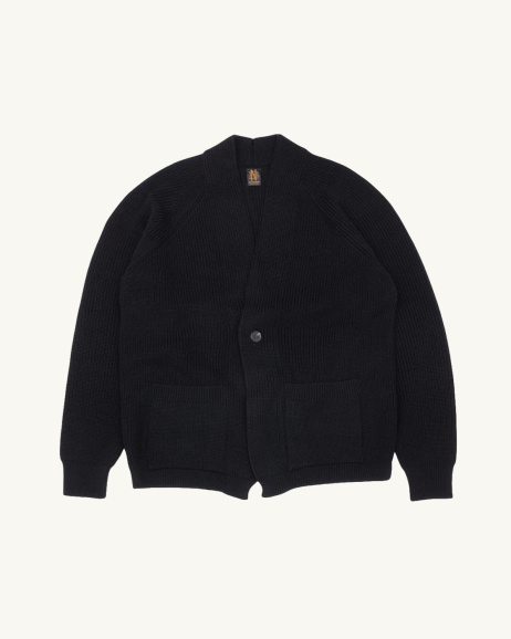 Batoner - Cardigan Signature - Noir - allanjoseph