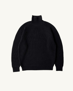 Batoner - Signature turtleneck - Black - allanjoseph