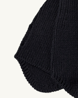 Batoner - Solid Wool Hand Warmer - Black - allanjoseph