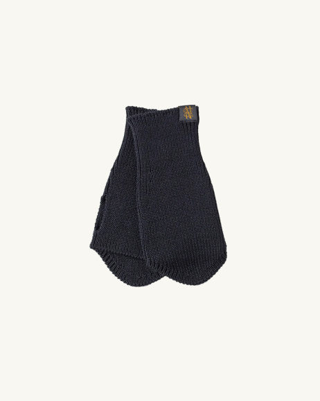 Batoner - Mitaines Solid Wool - Dark Navy - allanjoseph