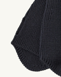 Batoner - Solid Wool Hand Warmer - Dark Navy - allanjoseph