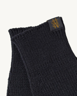 Batoner - Solid Wool Hand Warmer - Dark Navy - allanjoseph