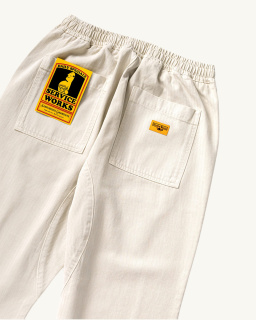 Service Works - Pigment Chef Pants - Ecru - allanjoseph