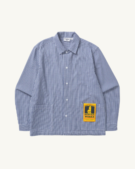 Service Works - Waiter Shirt - Gingham - allanjoseph