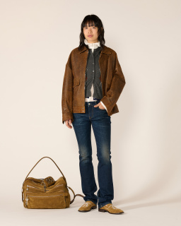 Giorgio Brato - Blouson en cuir - Marron - allanjoseph