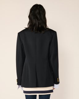 Acne Studios - Layered Blazer - Navy - allanjoseph