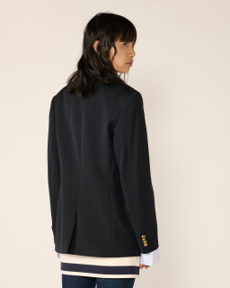 Acne Studios - Layered Blazer - Navy - allanjoseph