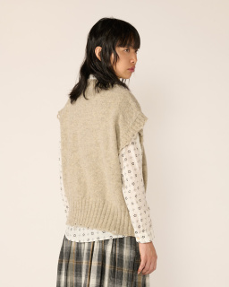 Bsbee - Yuba Vest - Beige - allanjoseph