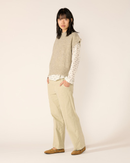 Bsbee - Lions Pants - Beige - allanjoseph