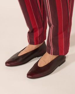 Marsèll - Scivolo ballet flats - Burgundy - allanjoseph