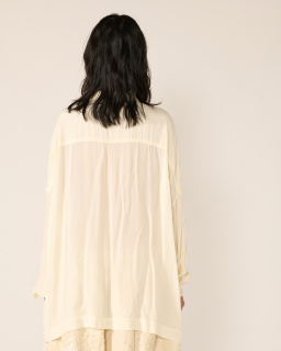 Casey Casey - Chemise Squarbi - Écru - allanjoseph