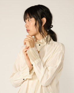 Pas de Calais - Blouse à volants - Ecru  - allanjoseph