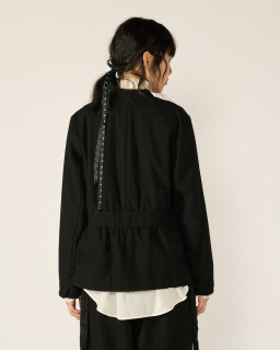 Pas de Calais - Veste en laine - Noir - allanjoseph