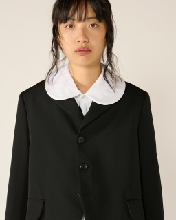 Comme des Garçons Girl - Wool Blazer - Black - allanjoseph