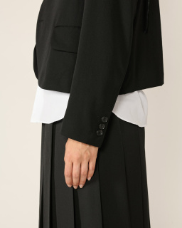 Comme des Garçons Girl - Blazer en laine - Noir - allanjoseph