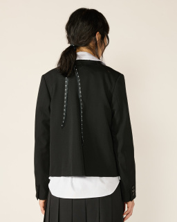 Comme des Garçons Girl - Blazer en laine - Noir - allanjoseph