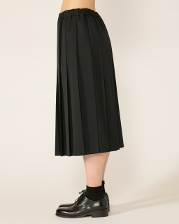 Comme des Garçons Girl - Pleated Skirt - Black - allanjoseph