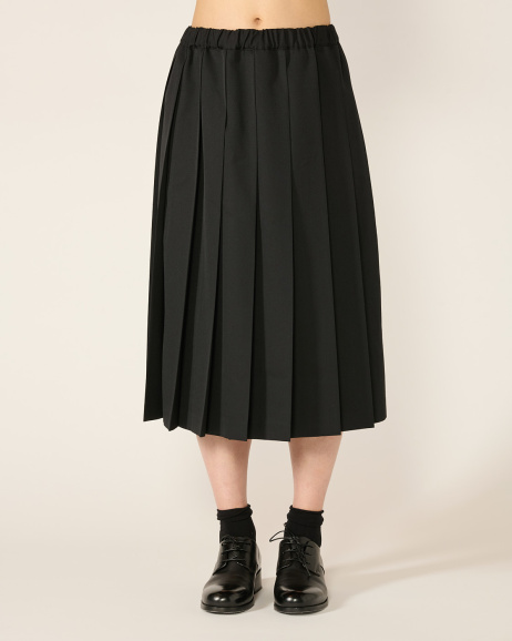 Comme des Garçons Girl - Pleated Skirt - Black - allanjoseph