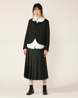 Comme des Garçons Girl - Jupe plissée - Noir - allanjoseph