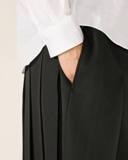 Comme des Garçons Girl - Jupe plissée - Noir - allanjoseph