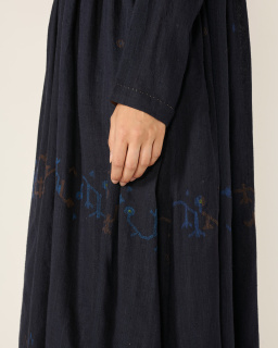 Maku - Kumi dress - Navy - allanjoseph