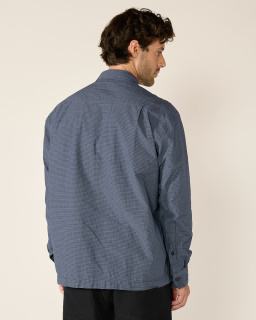 Bergfabel - Chemise Luca - Navy - allanjoseph