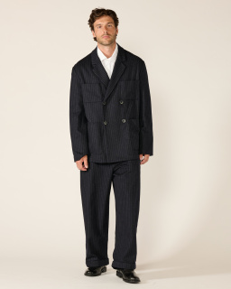 Barena - Pantalon Felucon Fune - Navy - allanjoseph