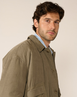 Casey Casey - Auber Jacket - Taupe - allanjoseph