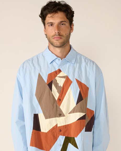 Casey Casey - Hamnet Shirt - Patchwork - allanjoseph