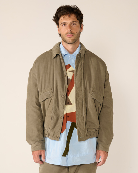 Casey Casey - Blouson Auber - Taupe - allanjoseph