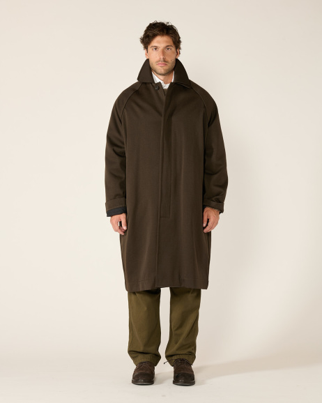 Casey Casey - Carlyle Coat - Brown - allanjoseph
