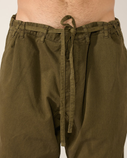 Casey Casey - Pantalon Tie Me Up - Kaki - allanjoseph
