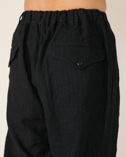 Sage de Cret - Pantalon rayé - Navy - allanjoseph