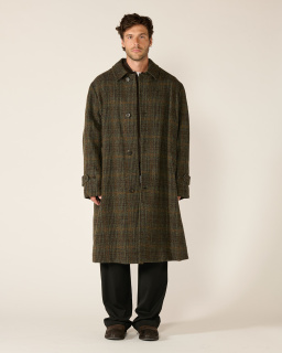 Sage de Cret - Wool Coat - Tartan - allanjoseph