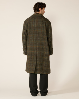 Sage de Cret - Wool Coat - Tartan - allanjoseph