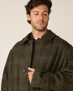 Sage de Cret - Wool Coat - Tartan - allanjoseph